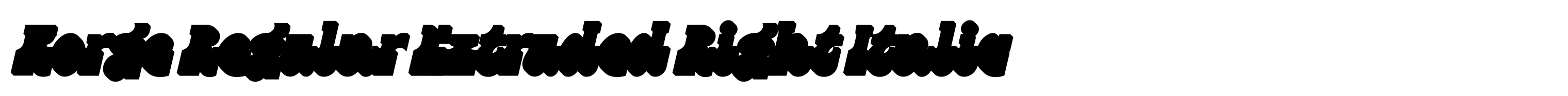 Korge Regular Extruded Right Italic